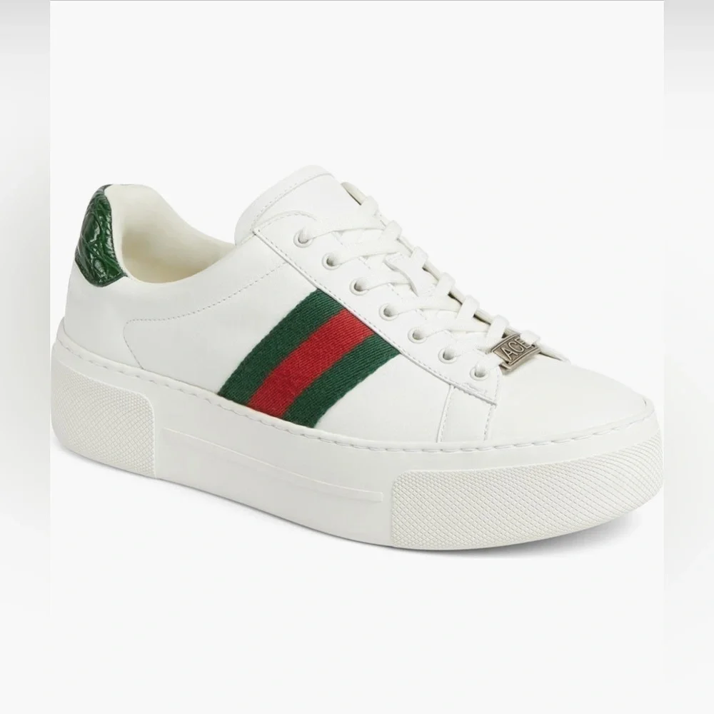 Gucci Men's Gucci Ace Leather Sneakers